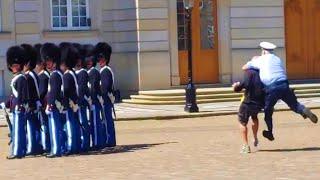 Royal Guards Lives Are Saved By Heroic Police Officer!