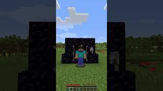 I Saved Herobrine️ (He Rewarded Me with Magic!) #shorts