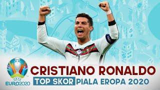 Resmi! Cristiano Ronaldo Segel Puncak Top Skor Piala Eropa 2020