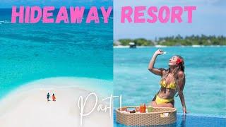 Maldives - Hideaway Beach Resort and Spa vlog  | Part 1