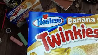 Amerikas saldumi | Hostess Twinkies-10 Individually Wrapped Cakes Banana Flavored 385g