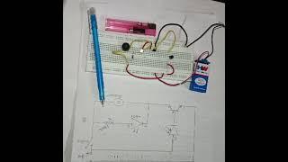 electronic microproject. fire alarm circuit using IR sensor and BC548 transistor.