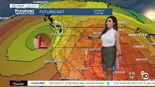 ABC 10News Pinpoint Weather with Meteorologist Vanessa Paz