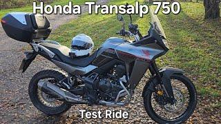 Honda Transalp 750 - test ride around the Shropshire countryside