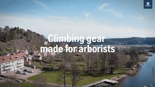 Husqvarna arborist harness and tree climbing equipment - with arborist Johan Pihl