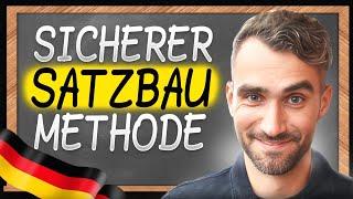 Master German sentence structure with confidence - with this method / German babble