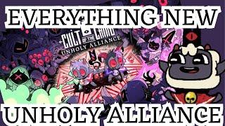 Everything New in the Unholy Alliance update | Cult of the Lamb