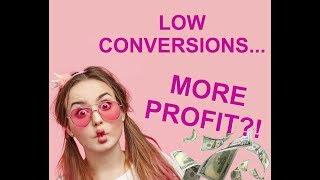 Low Sales Conversion Rates… Even More Profitable?!