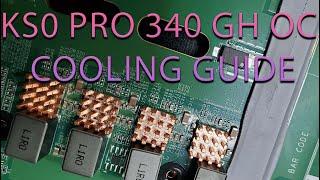 IceRiver KS0 Pro 340 GH OC cooling mods tutorial / how to guide / setup video