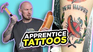 APPRENTICE TATTOOS #15 | Tattoo Critiques | Pony Lawson