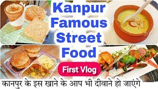 My First Vlog | Kanpur Famous Street Food (Part - 1)  Best Food Outlets in Kanpur #foodinkanpur
