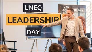 EIN TAG, der dein UNTERNEHMEN verändert! - UNEQ Leadership Day | DAS Führungskräfte-Seminar