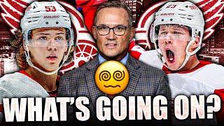 RED WINGS UPDATE: WHAT'S GOING ON W/ LUCAS RAYMOND & MORITZ SEIDER