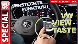 VW View-Taste - Versteckte Doppel-Funktion für´s „Digital Cockpit“