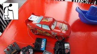 Charity Shop Gold or Garbage? A boat and Lightning McQueen RC car