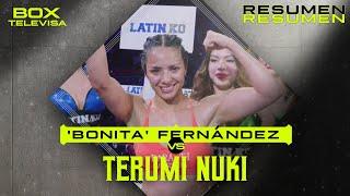 RESUMEN | Diana ‘La Bonita’ Fernández vs Terumi Nuki | Peso Gallo | BOX TELEVISA