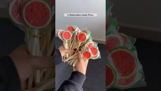 Yummy  Candy Pens#trending #trendingonshorts #watermelon #pen #candy #stationery #asmrsounds
