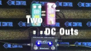 One Control Black Loop Two Channel Effect Loop Switcher