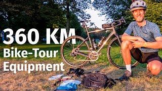 360KM Gravel-Bike-Tour unter 24H: Equipment und Ausrüstung