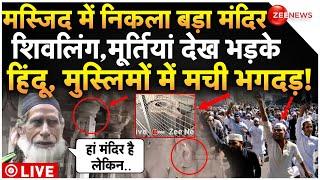 Vidisha Bija Mandal Mandir Masjid Controversy LIVE : मस्जिद में निकला बड़ा मंदिर, भड़के हिंदू!