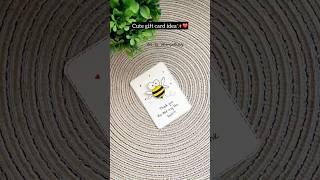 Handmade card for your loved ones | easy gift card ideas #diy #craft #handmade #giftideas #couple