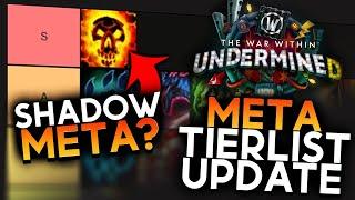 Yet Another Tierlist Update for Mythic+ in 11.1 with MORE Specs! (Undermined)