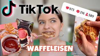 VIRALE TIKTOK WAFFELEISEN REZEPTE im Test!!!