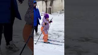 Спортивное настроение на лыжах. Благотворительный Фонд "Особенный путь".