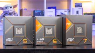 AMD 8000 Series CPUs - Full Range Tested! (8500G, 8600G & 8700G) [4K]