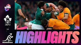 HIGHLIGHTS | IRELAND V AUSTRALIA | AUTUMN NATIONS SERIES