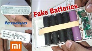 Fake Mi power bank what is inside Fake batteries only for weight #fakeproduct #youtube