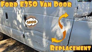 Ford E350 Van Passenger Door Replacement