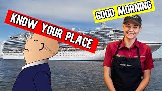 CRUISE TIP #14 HOW TO TREAT CREW MEMBERS