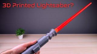 3D Printing the Lightsaber of Darth Vader  Star Wars