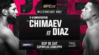 UFC 279: Chimaev vs Diaz. •  Seek & Destroy • Official Trailer • September 10. • Pay per view. • 🩸