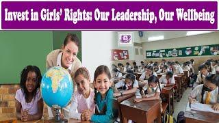 Invest in Girls’ Rights: Our Leadership, Our Wellbeing !  | BTV Canada Official