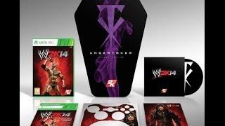 WWE 2K14 Xbox 360 Undertaker Phenom Edition Unboxing & Gameplay