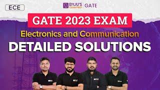 GATE 2023 Electronics and Communication (ECE) Engineering | Detailed Solutions | BYJU'S GATE