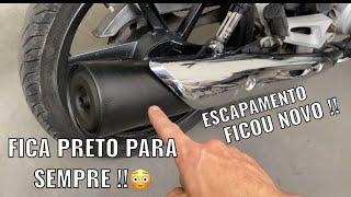 COMO DEIXAR SEU ESCAPE PRETO PARA SEMPRE!!  (Tinta Eterna)