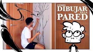 (no) deberías dibujar en la pared