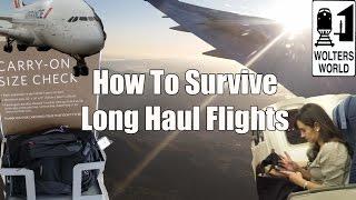 How to Survive Long Haul Flights - Long Haul Flight Essentials
