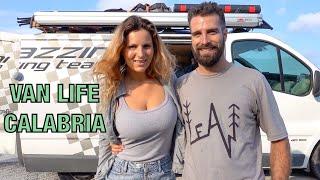 OVERLANDING SECRET CALABRIA! Exploring Bova & Roghudi Ghost Town  VAN LIFE ITALY