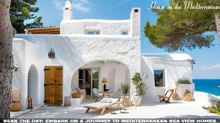 European Enchantment: A Glimpse into Mediterranean Sea View Homes | Captivating Coastal Cribs