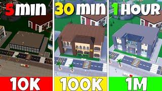 Building A Restaurant In 5 Minutes, 30 Minutes and 1 Hour in  Restaurant Tycoon 2!!