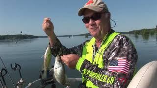 Season 39 A Crappie Fishing West Point lake, Brush Piles