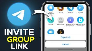 How To Get Invite Group Link on Telegram - Full Guide