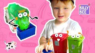 The Ultimate Toddler Garbage Truck Adventure | Slimy and Squishy Garbage Truck Fun. Yay, Playtime!