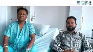 Stroke Lakwa paralysis treatment brain artery stenting Dr Madan Mohan Gupta in Jaipur