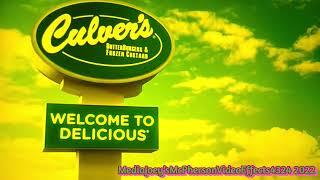 Culver’s Welcome to Delicious Logo In Duck Voice
