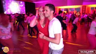 Anas & Sarah-Jane dancing Salsa [Ay Candela - Ibrahim Ferrer] @ El Sol Warsaw Salsa Festival 2019